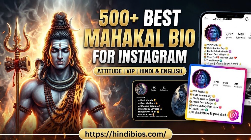 Mahakal Bio For Instagram