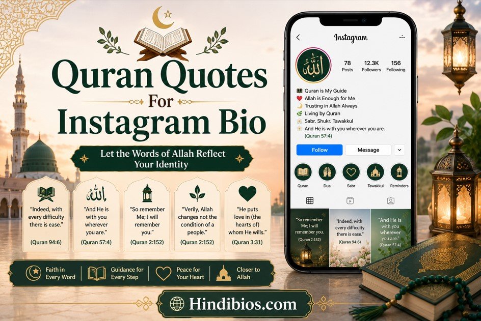 Quran Quotes For Instagram Bio