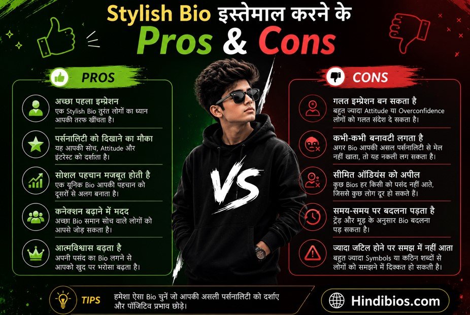Stylish Bio इस्तेमाल करने के Pros & Cons
